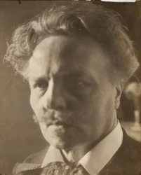 Selbstporträt von August Strindberg